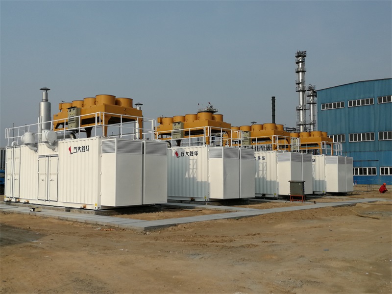 Shandong refining gas power generation project 4×500kW