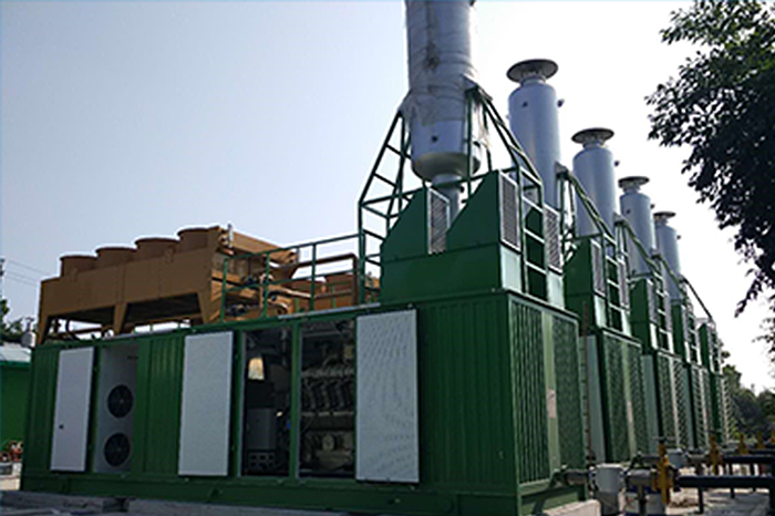 Qingdao 11MW landfill gas power generation project